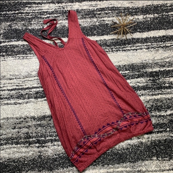 NWOT Free People Rust Dress in size Medium - Picture 5 of 9